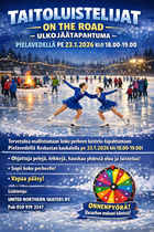 Pielaveden Taitoluistelijat On the road -ulkojäätapahtuma