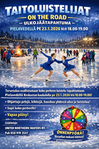 Pielaveden Taitoluistelijat On the road -ulkojäätapahtuma